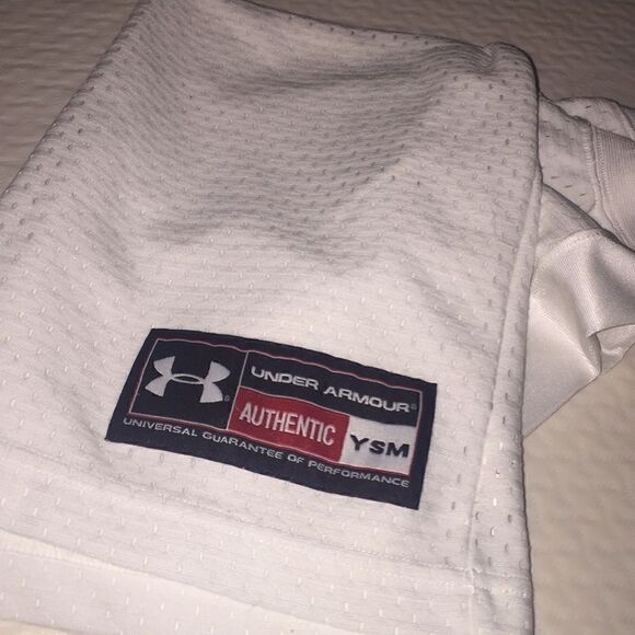 COPY - Under Armour Youth Small white jersey - Picture 7 of 7